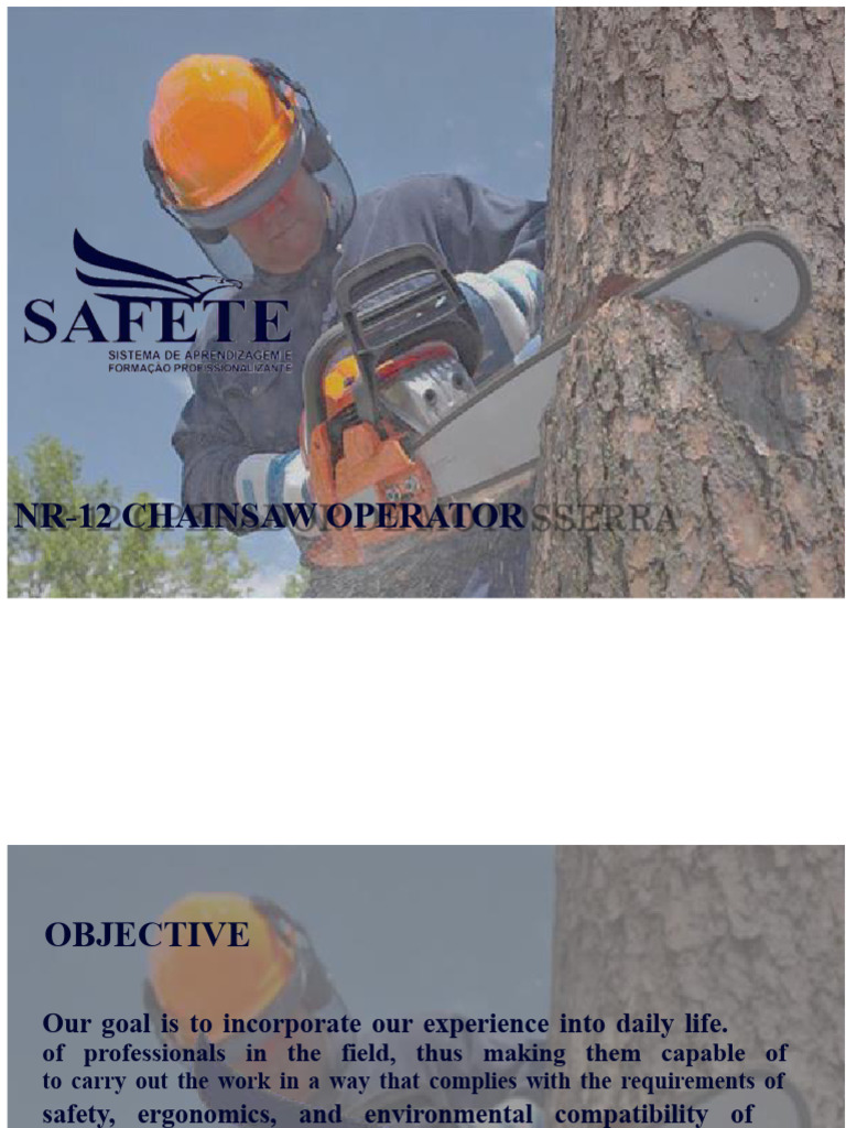 Chainsaw Operator Safety Guidelines | PDF