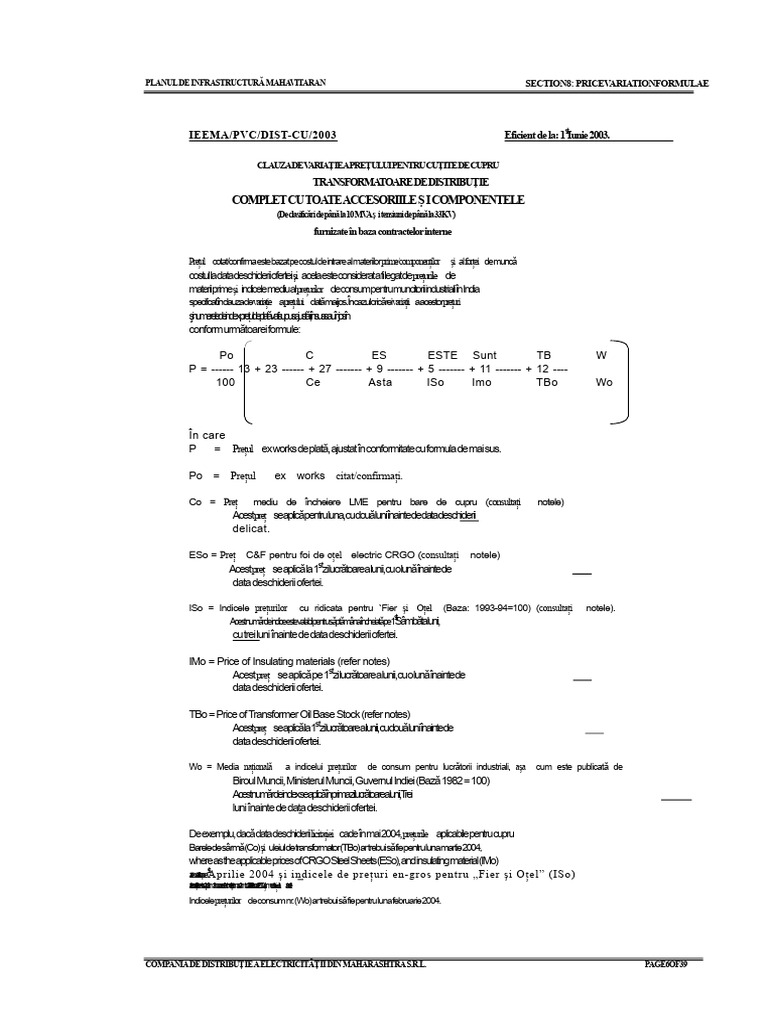 Formula PV DTs | PDF