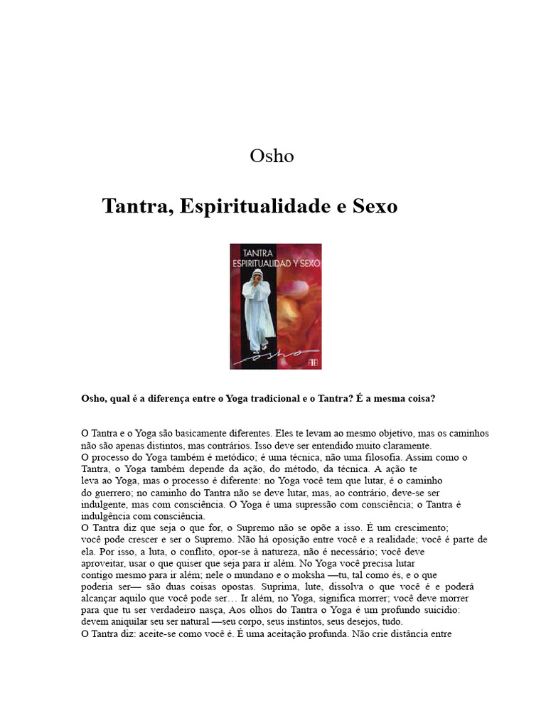Diferenças entre Yoga e Tantra | PDF | Tantra | Ioga