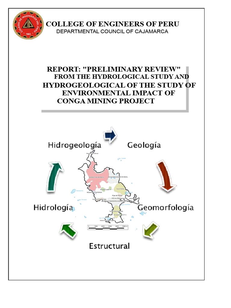 EIA Conga Hydrological Review Report | PDF | Aquifer | Groundwater