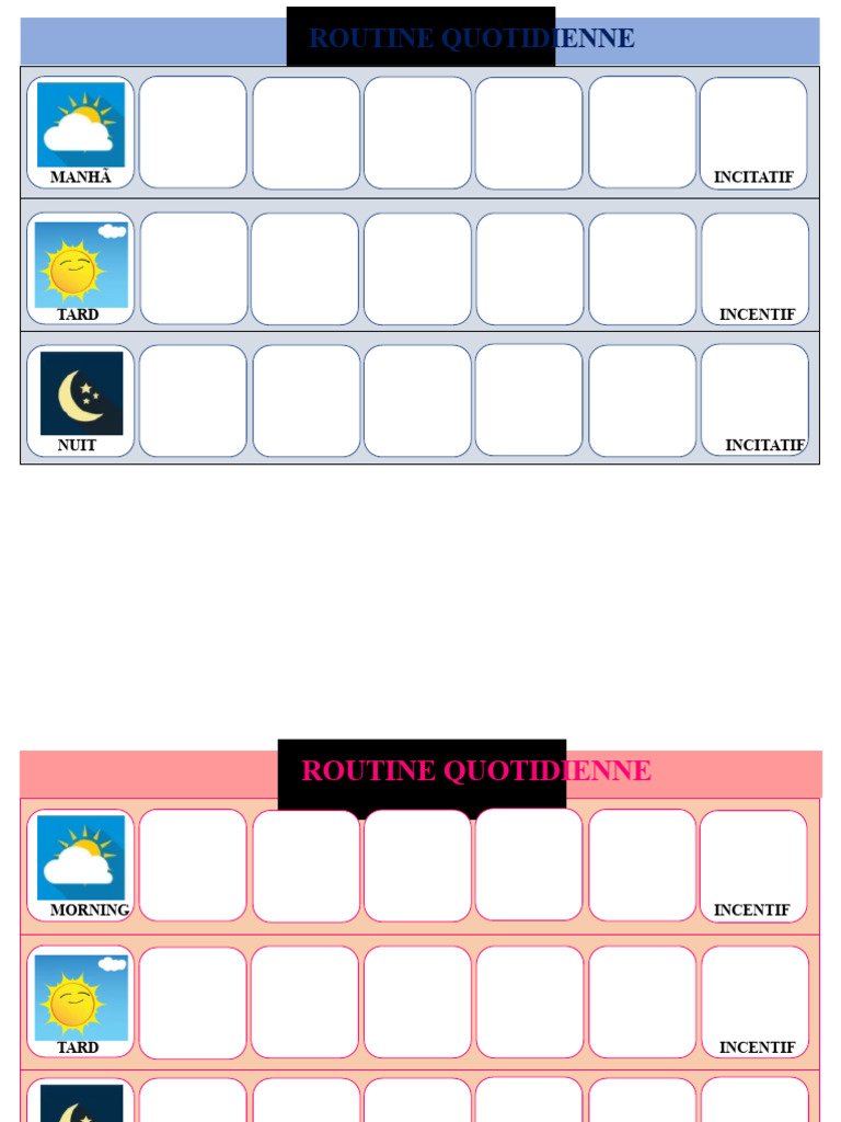 MODÈLES-DE-RUTINE---IMAGES.pdf | PDF