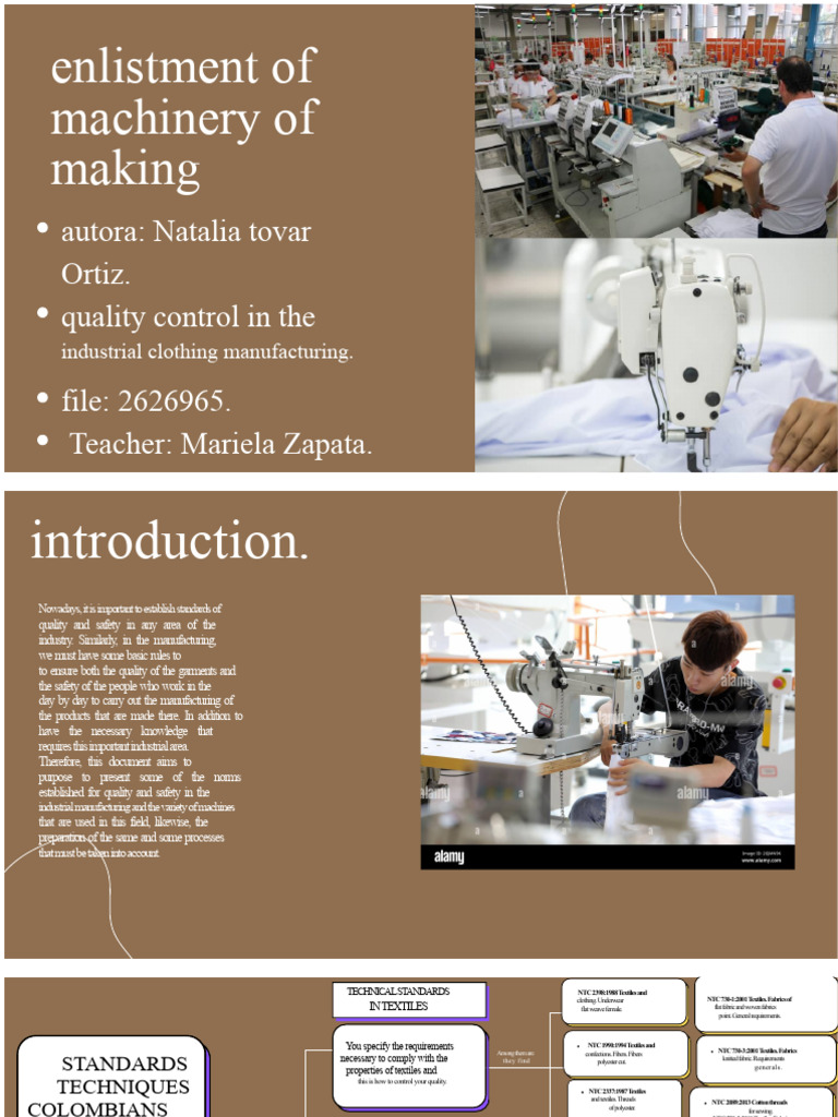 Quality Control in Clothing Manufacturing | PDF | Textiles | Seam (Sewing)