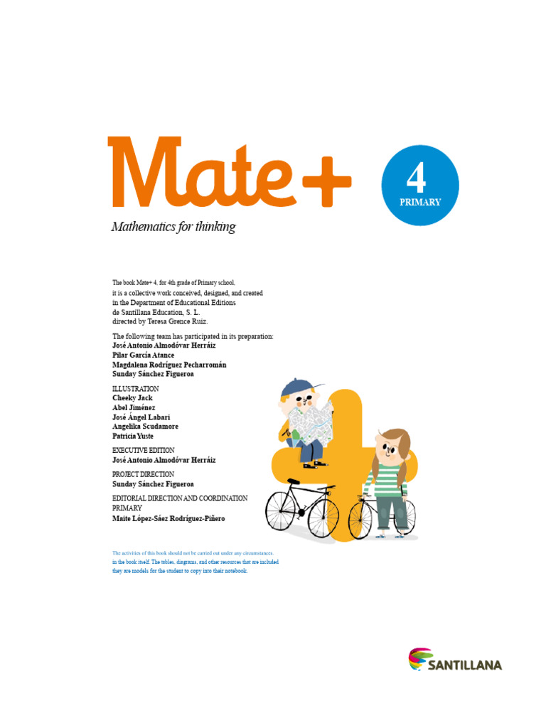 Mathematics+4 Topic 1 Santillana | PDF | Decimal | Circle