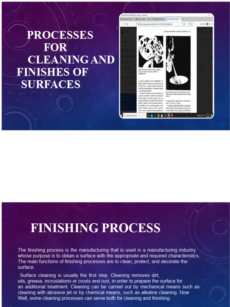 Surface Cleaning and Finishing Processes | PDF | Abrasive | Coating
