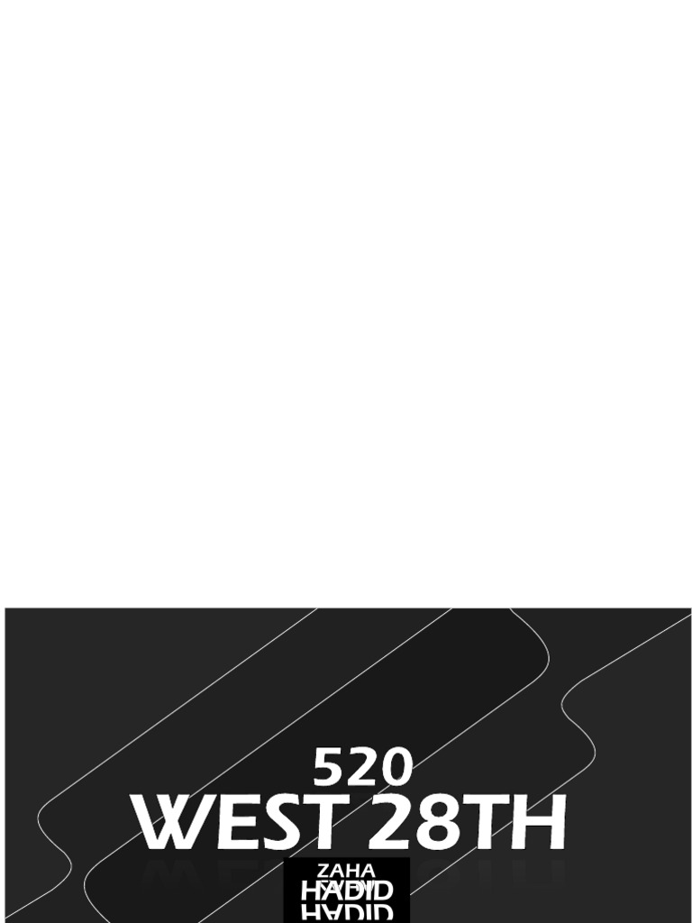 Zaha Hadid's 520 West 28th Overview | PDF | Stairs | Beam (Structure)