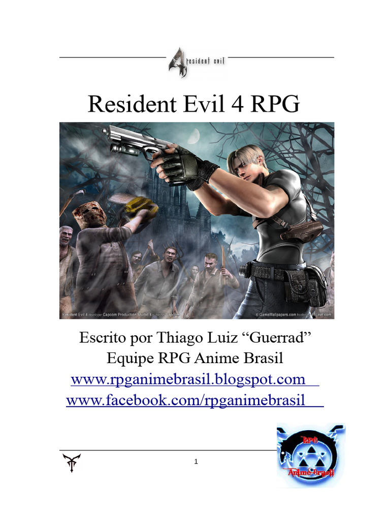 Adaptación RPG de Resident Evil 4 | PDF | Rifle | Pistola