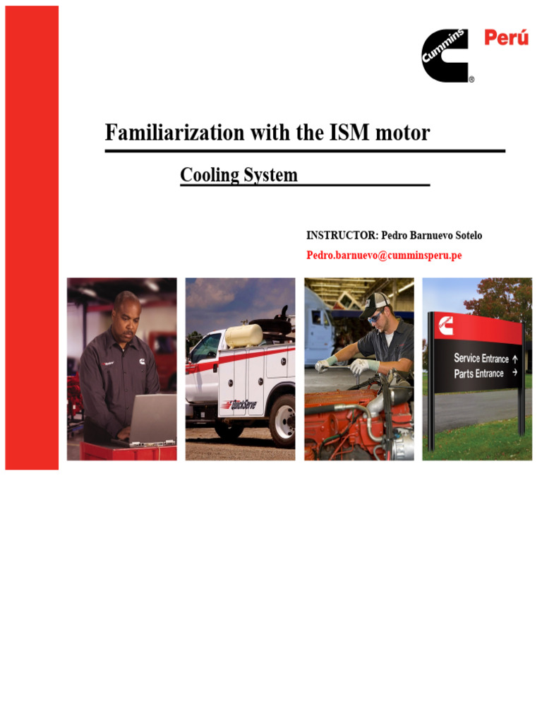 2 Cooling System Ism | PDF | Thermostat | Pump