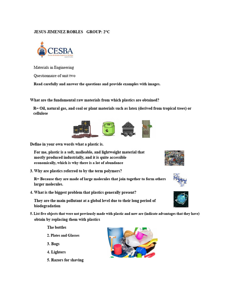 Understanding Plastics: Types and Properties | PDF | Plastic ...