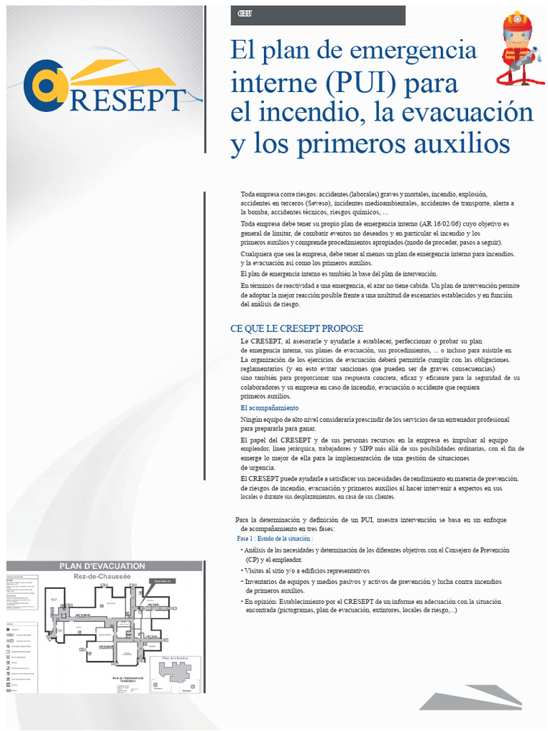 Plan de Emergencia para Incendios y Evacuación | PDF
