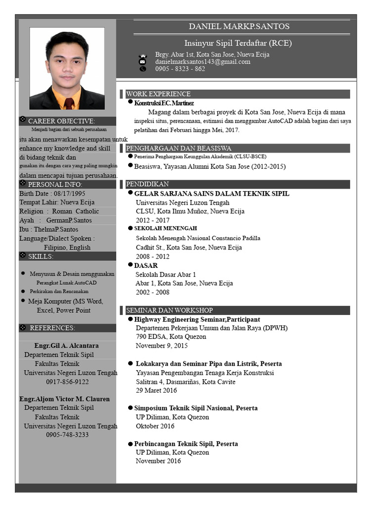 Daniel Santos Resume | PDF