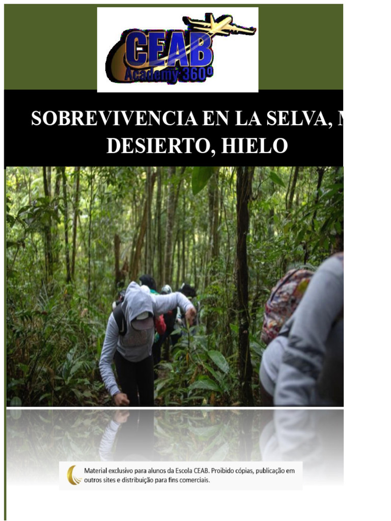 Guía de Supervivencia en la Selva | PDF | Agua | Alimentos