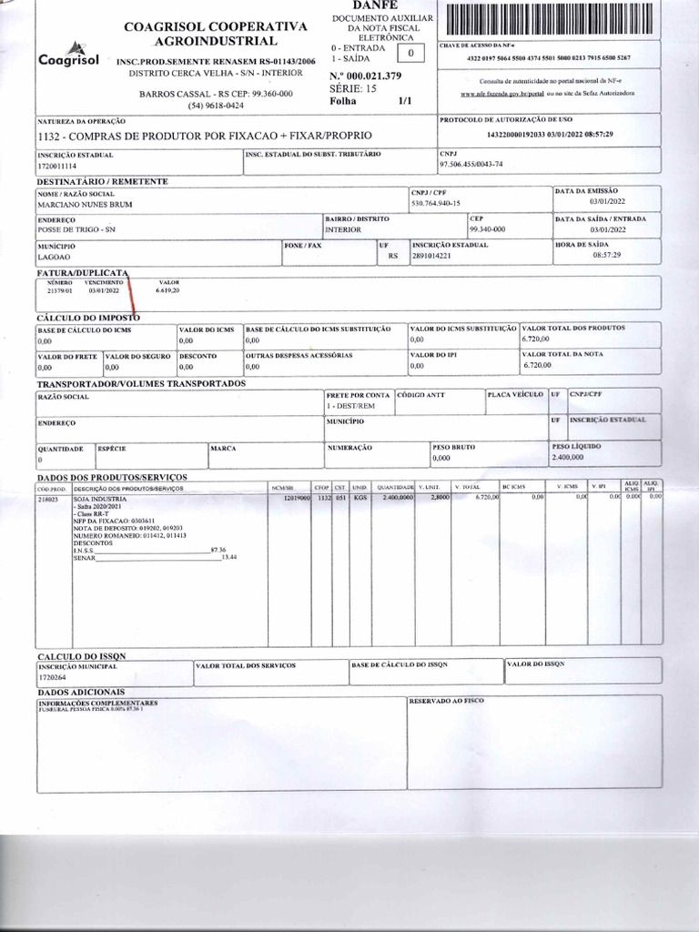 Contra Nota | PDF