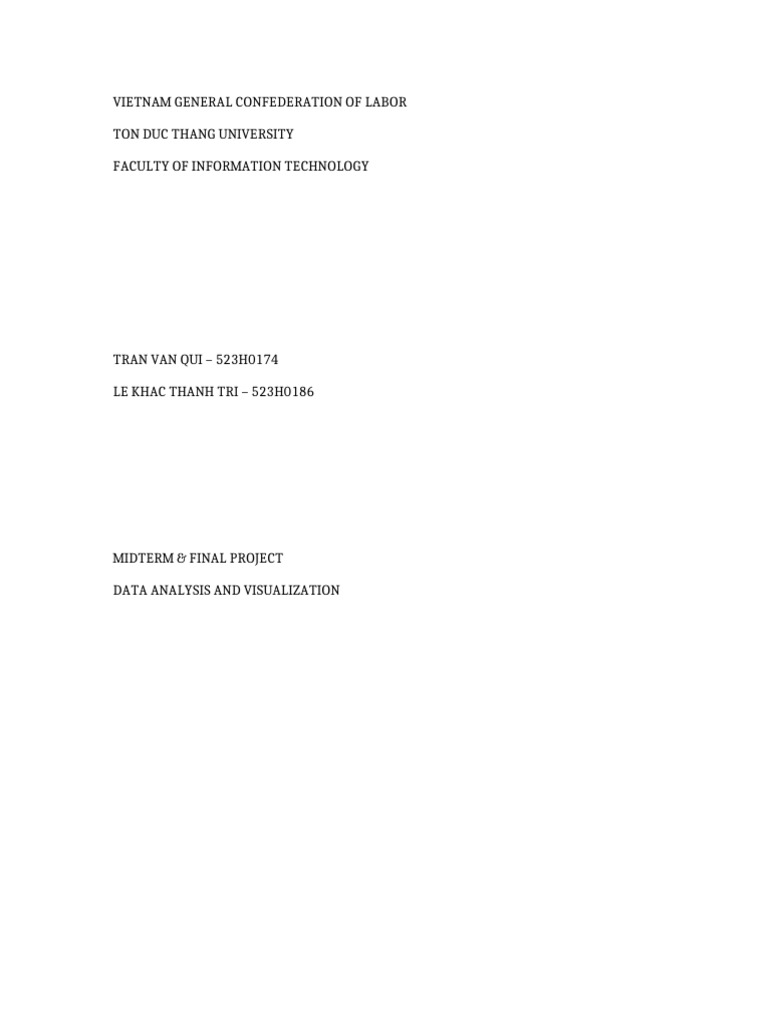 Data Analysis and Visualization Project | PDF | Student's T Test | P Value