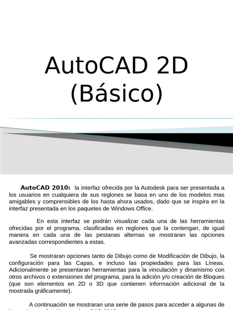 Guia de Configuracion Inicial de AutoCAD 2010 32 Bits | PDF | Cad ...