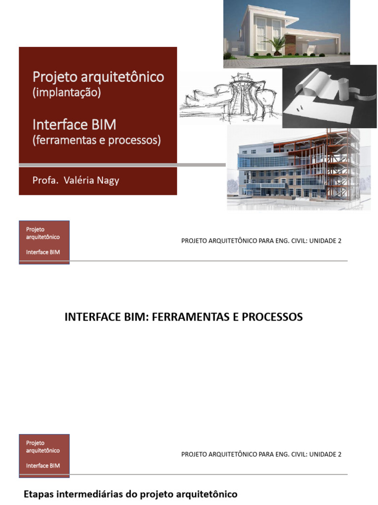 Ferramentas e Processos BIM em Projetos | PDF | BIM | Autodesk Revit