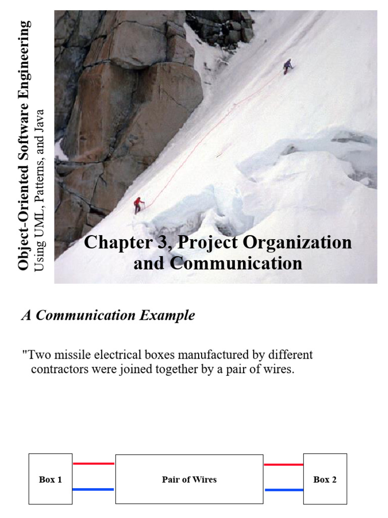 Project Organization in Software Engineering | PDF | Object Oriented ...