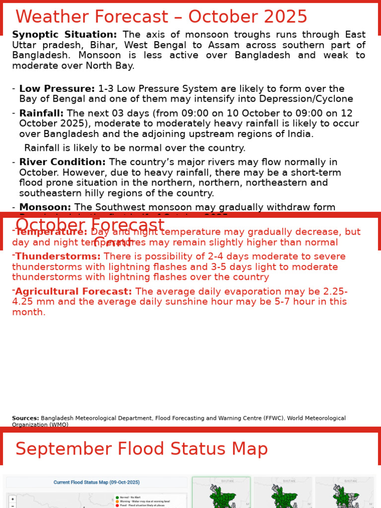 Weather Update - 10 Oct 2025 | PDF