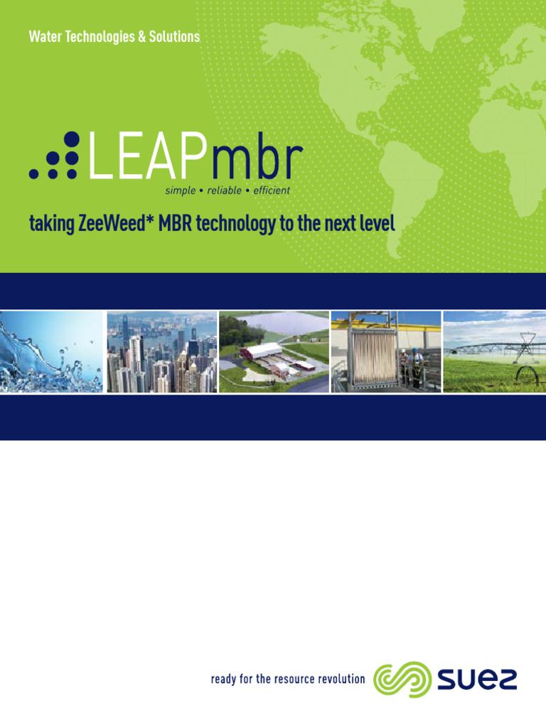 Advanced ZeeWeed MBR Solutions | PDF | Membrane | Chemical Engineering