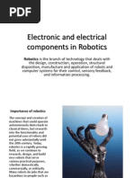 Electronic and Electrical Components in Robotics