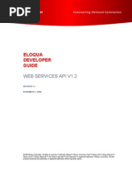 Download EloquaWebServicesAPI12DeveloperGuide by padmarajkb SN96110821 doc pdf