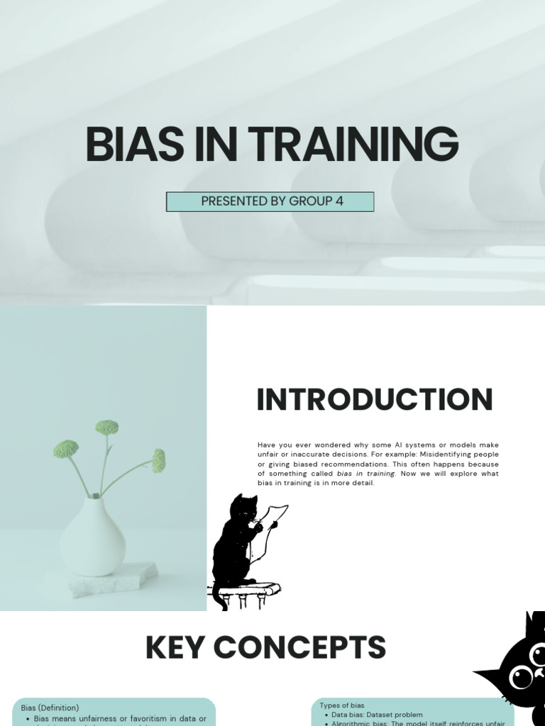 Understanding Bias in AI Training | PDF | Artificial Intelligence ...