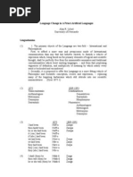 Handout Alan Libert Change in A Priori Languages