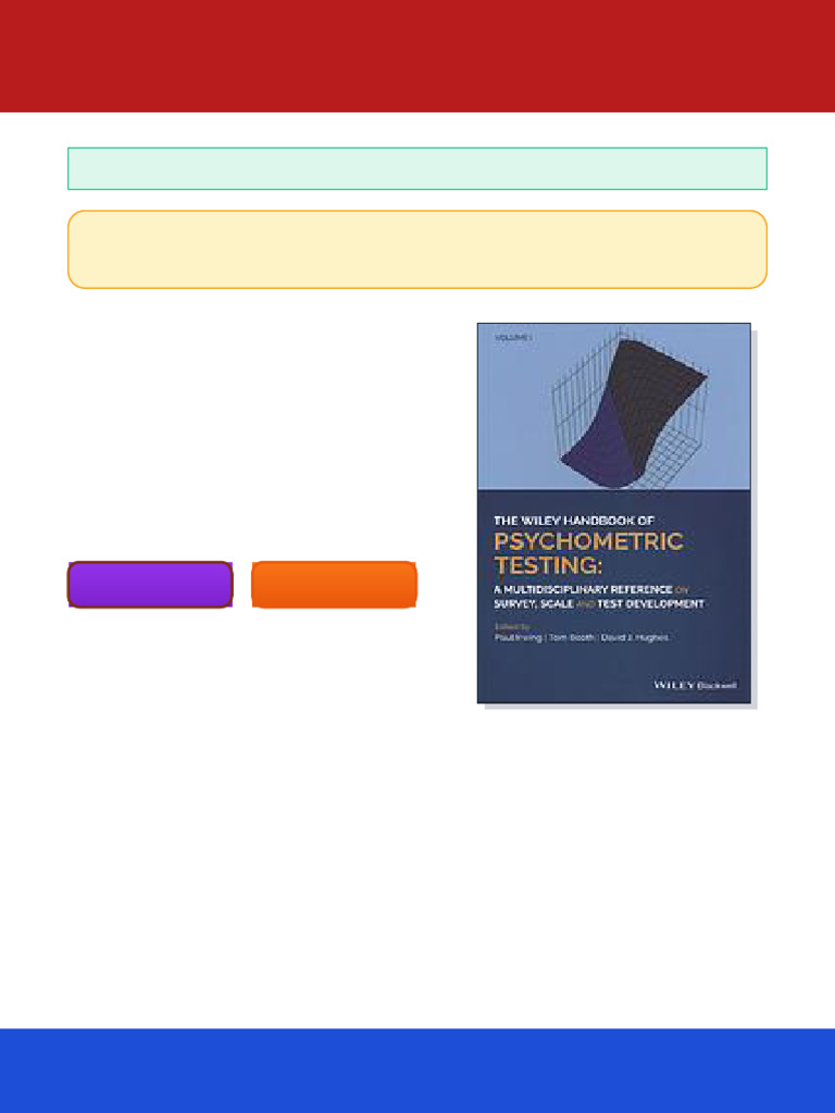 Review | PDF | Psychometrics | Statistics