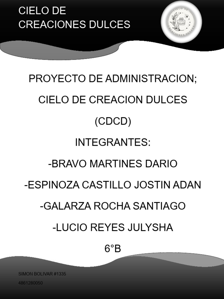 Proyecto de Administración CDCD | PDF | Calidad (comercial) | Gestión ...