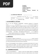 Demanda de Otorgamiento de Escritura