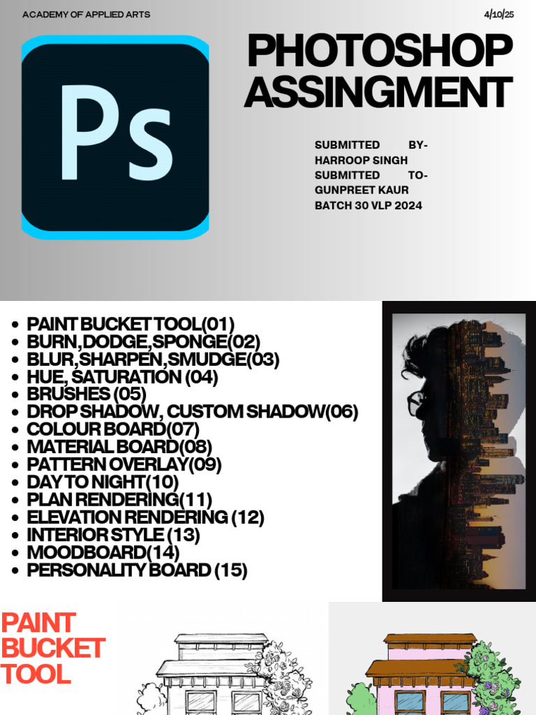 Photoshop Assignment Overview | PDF