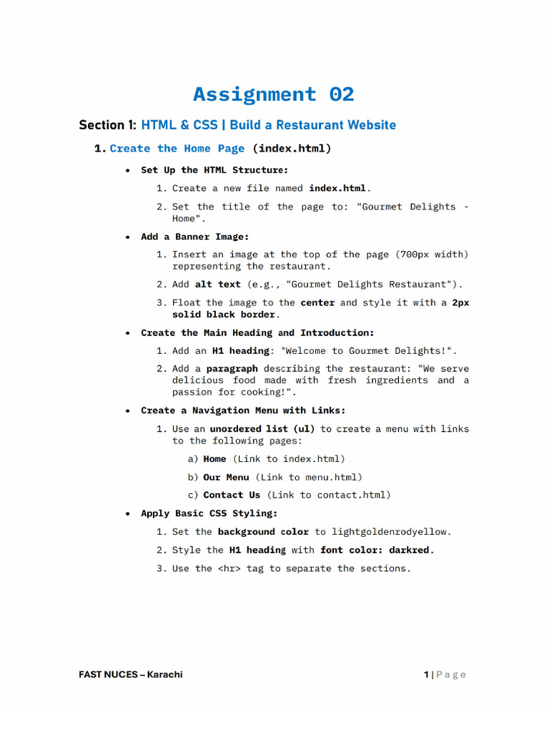 Assignment 02 | PDF