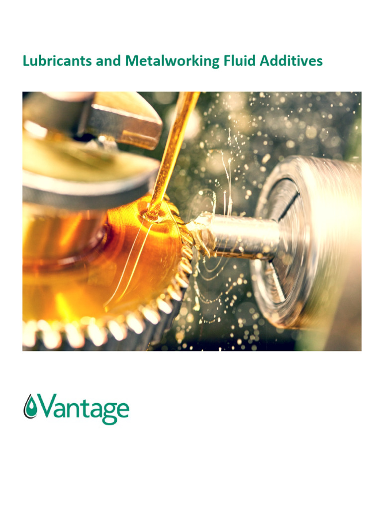 Metalworking Fluid Additives & Lubricants | PDF | Polyethylene Glycol ...