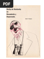 Download El Derby de Kentucky Es Decadente y Depravado- Hunter Sthompson by arcasolariz SN96115023 doc pdf