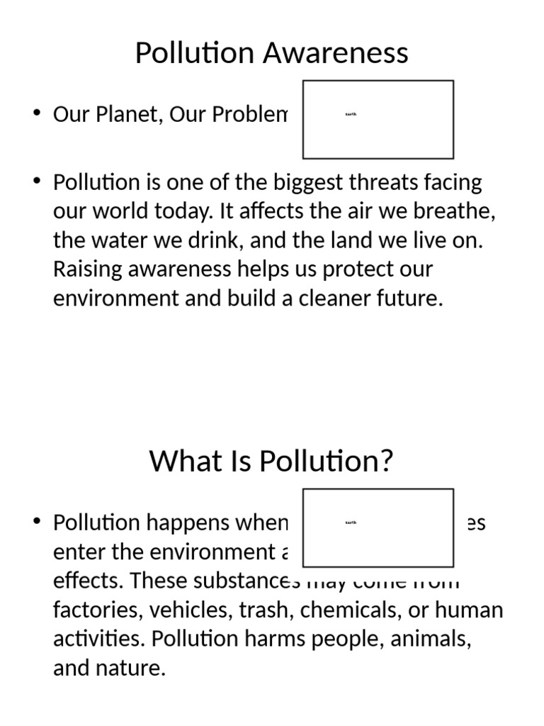 Understanding Pollution and Its Impact | PDF