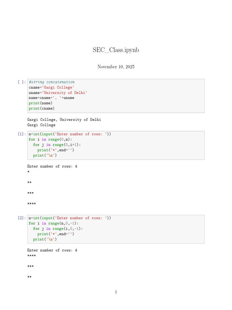 Python Programming Basics and Examples | PDF | Inheritance (Object ...