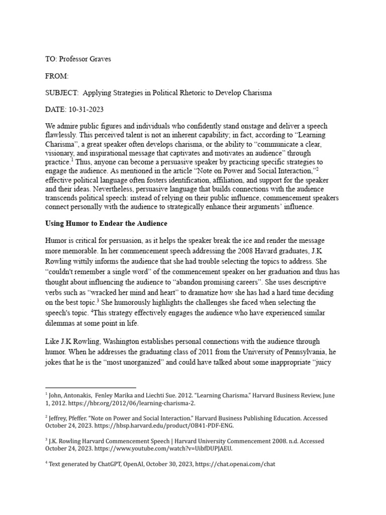 BUCOM-Analysis Paper Final | PDF | Rhetoric | Human Communication