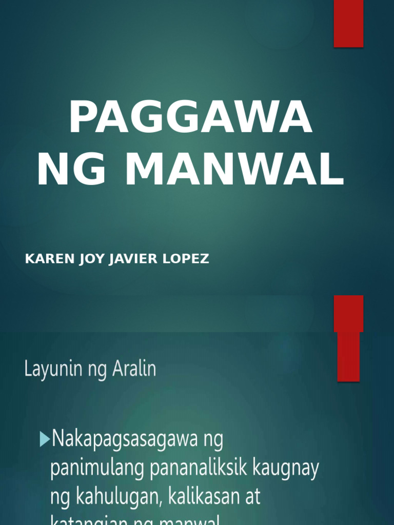 1.piling Larang MANWAL | PDF