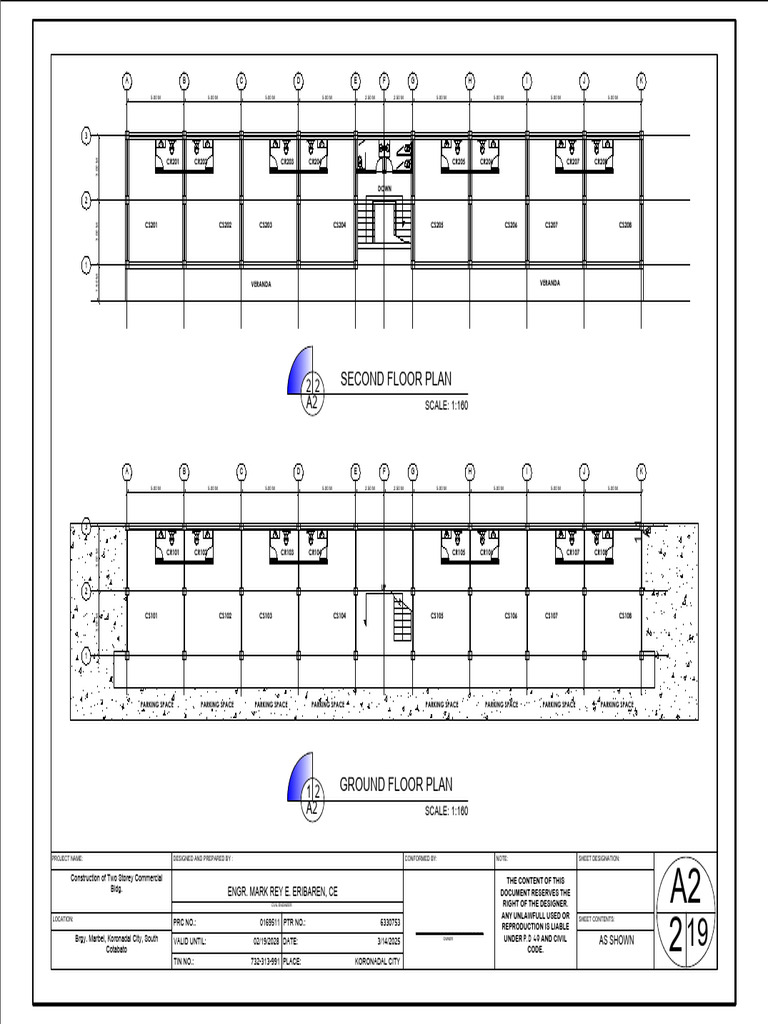 Joe's Commercial Bldg.-A2 | PDF | Architectural Elements | Building ...