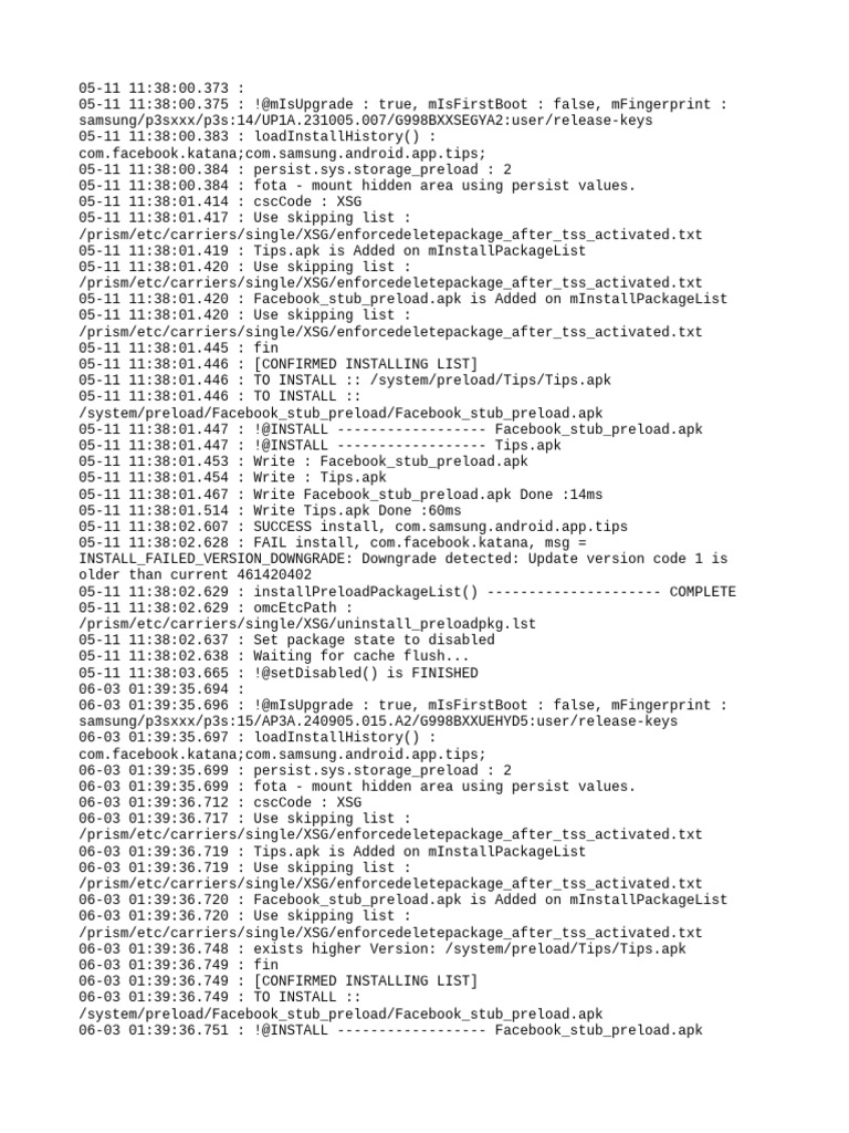 Preload Installer | PDF | Mobile Computers | System Software