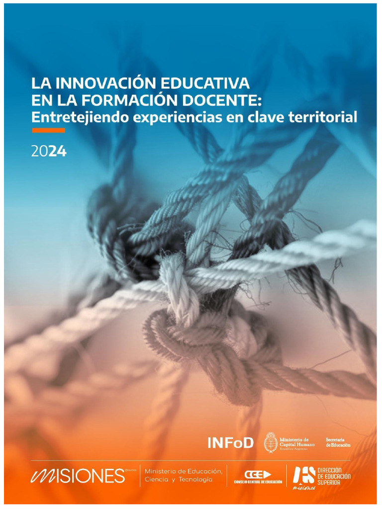 La Innovacion Educativa en La FD 2024 | PDF | Enseñando | Maestros