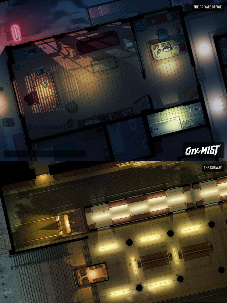 City of Mist Maps | PDF