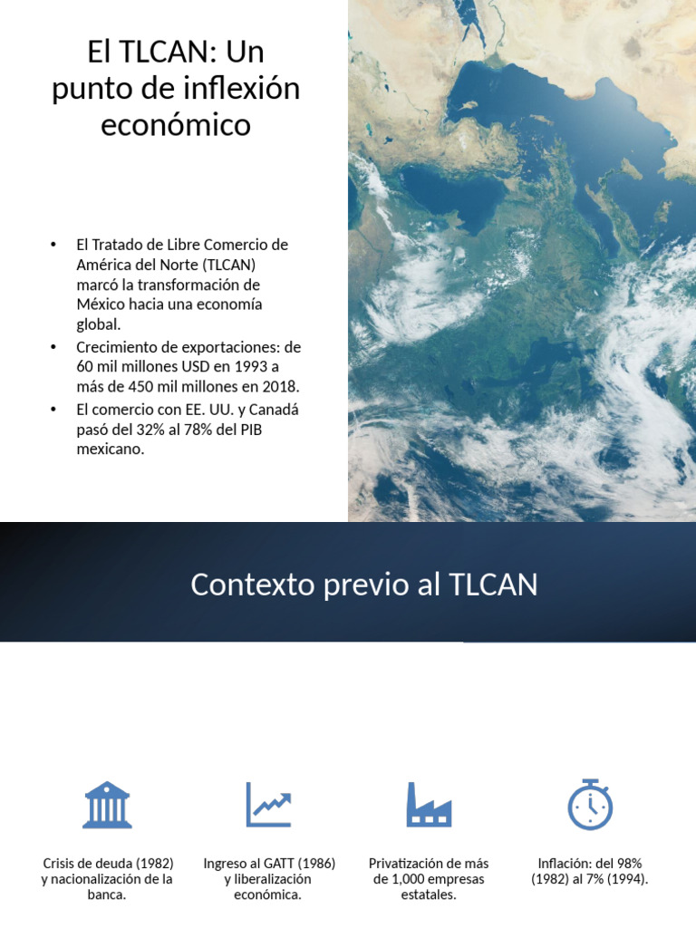 Presentacion TLCAN | PDF | Tratado de Libre Comercio Norteamericano ...