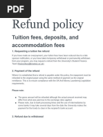 University of Greenwich - Refund Policy | PDF | Fee | Postgraduate ...
