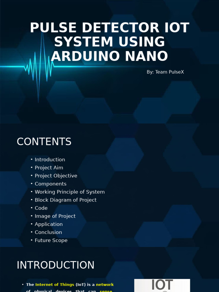 IoT Pulse Monitoring System with Arduino | PDF | Internet Of Things | Pulse