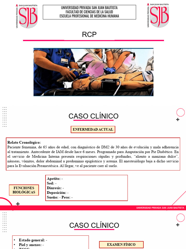 Protocolo RCP en Paciente Diabética | PDF | Reanimación cardiopulmonar ...