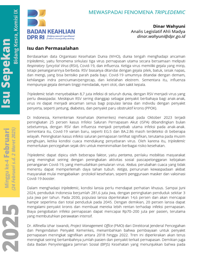 Isu Sepekan---IV-PUSLIT-Februari-2025-218 | PDF