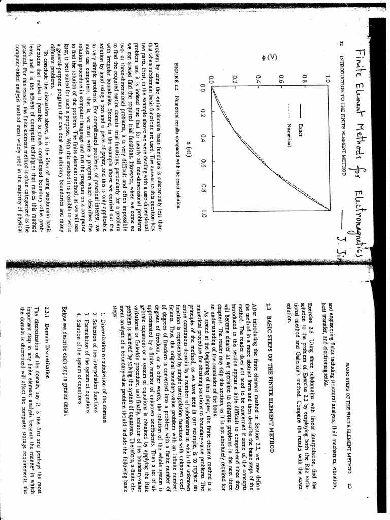 Finite Element Method - 1 | PDF