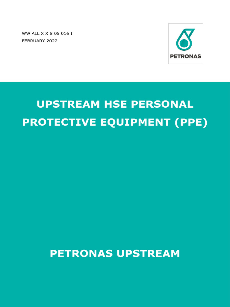 Upstream HSE PPE Procedure Guide | PDF | Personal Protective Equipment ...