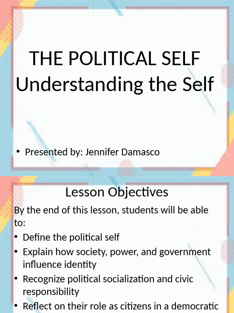Understanding the Political Self | PDF | Identity (Social Science ...