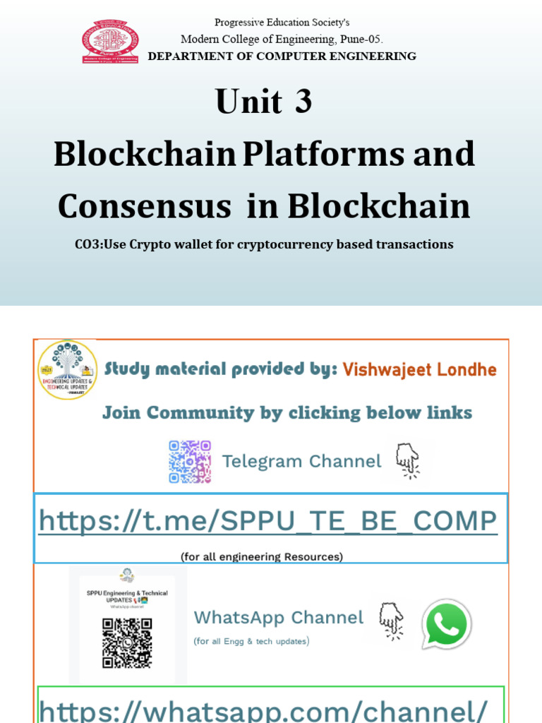 Blockchain Platforms and Consensus Explained | PDF | Bitcoin ...
